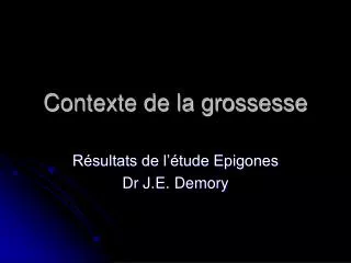 PPT Infections Urinaires Au Cours De La Grossesse PowerPoint