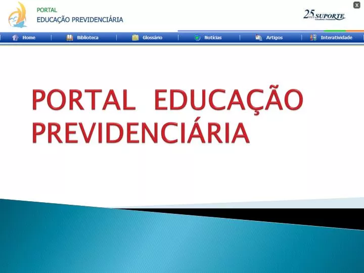 Ppt Portal Educa O Previdenci Ria Powerpoint Presentation Free