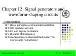 Ppt Wave Shaping Circuits Design Powerpoint Presentation Free