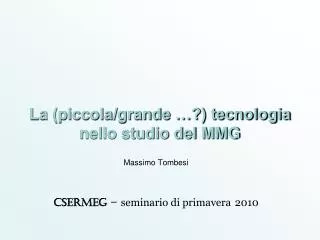 la piccola grande tecnologia nello studio del mmg