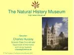The Natural History Museum http://www.nhm.ac.uk