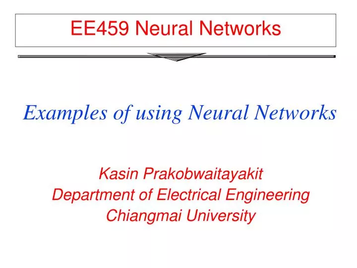 ee459 neural networks