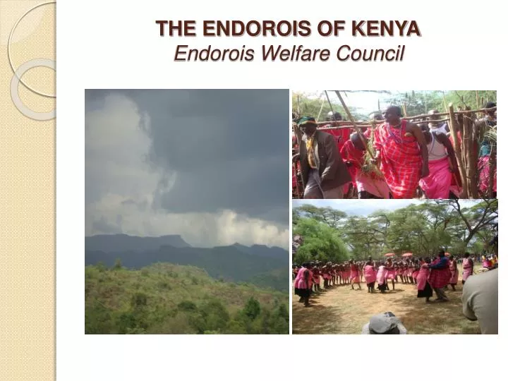 the endorois of kenya endorois welfare council