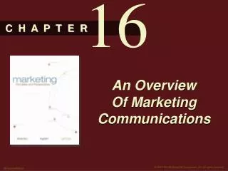 An Overview Of Marketing Communications