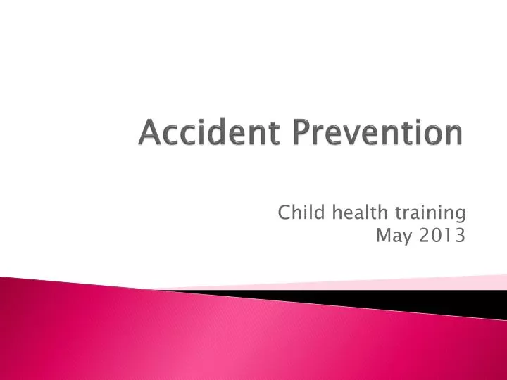 accident prevention
