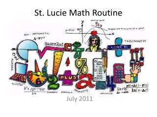 St. Lucie Math Routine