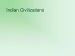 Indian Civilizations - slide 1