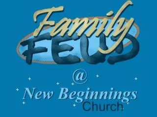Series: Family Feud @ New Beginnings Church Part 4: Unity Prevails, Feuding Falters