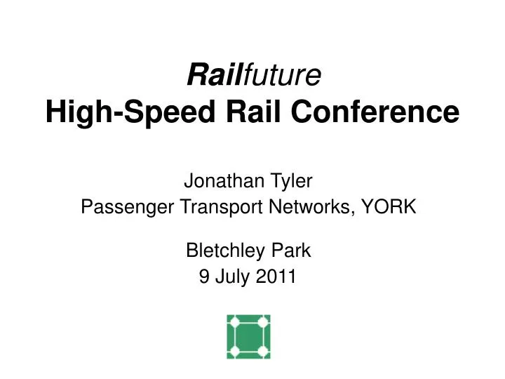 rail future high speed rail conference