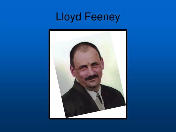 lloyd feeney
