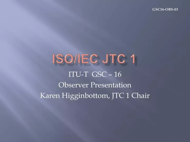 iso iec jtc 1