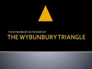 THE WYBUNBURY TRIANGLE