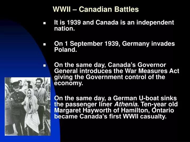 wwii canadian battles