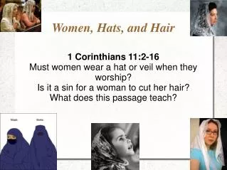Women, Hats, and Hair