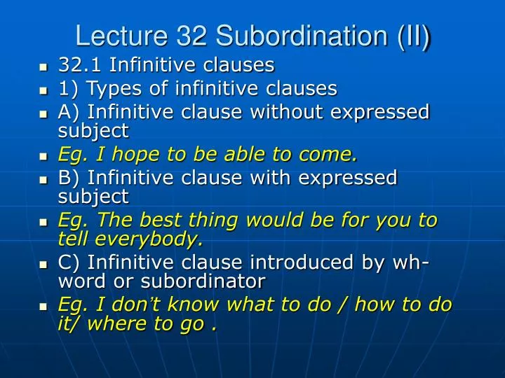 lecture 32 subordination ii