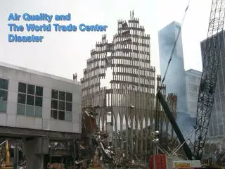 Air Quality and The World Trade Center Disaster