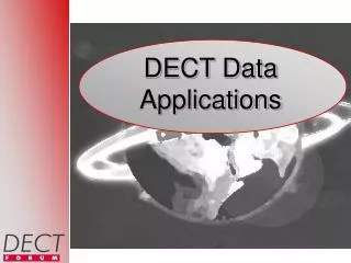 DECT Data Applications
