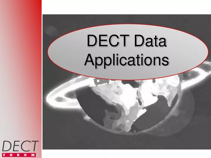 dect data applications