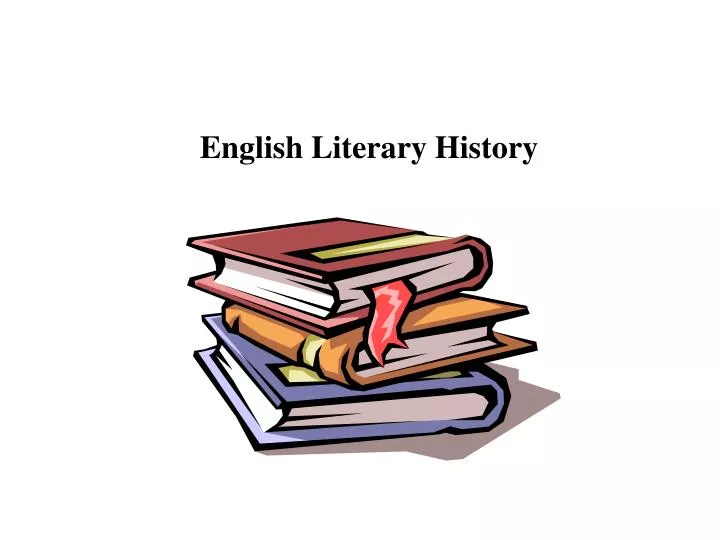 english literary history