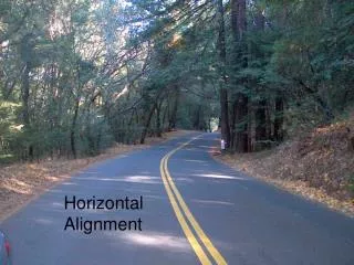 Horizontal Alignment