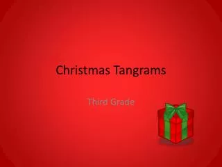 Christmas Tangrams