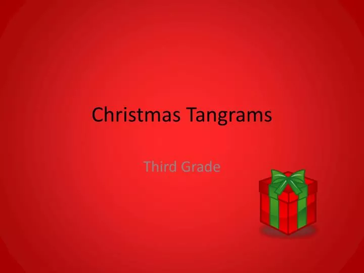 christmas tangrams