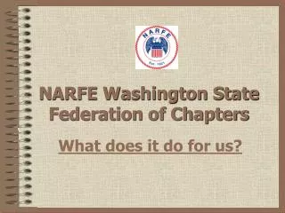 NARFE Washington State Federation of Chapters
