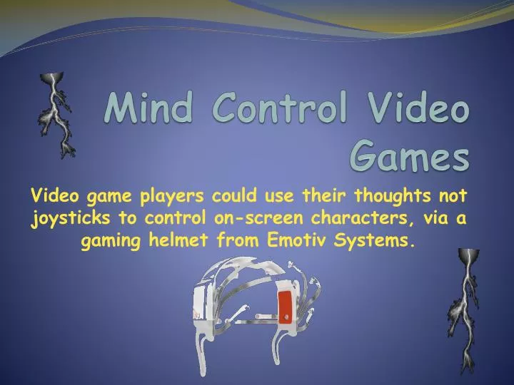 mind control video games