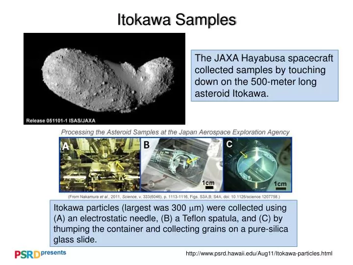 itokawa samples