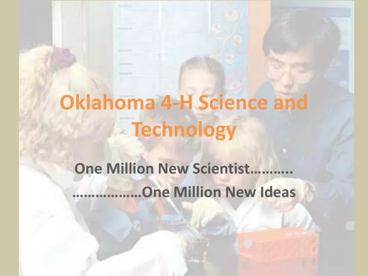 oklahoma 4 h science and technology