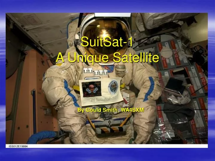 suitsat 1 a unique satellite