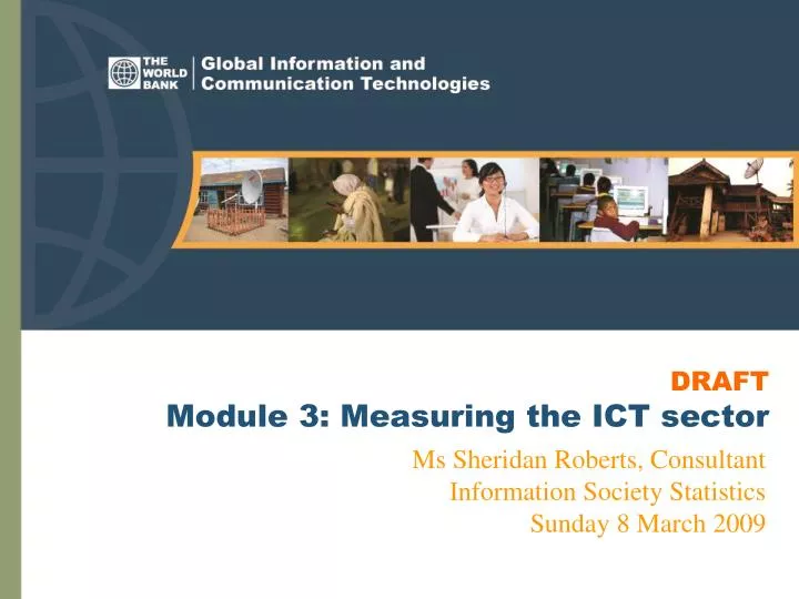 draft module 3 measuring the ict sector