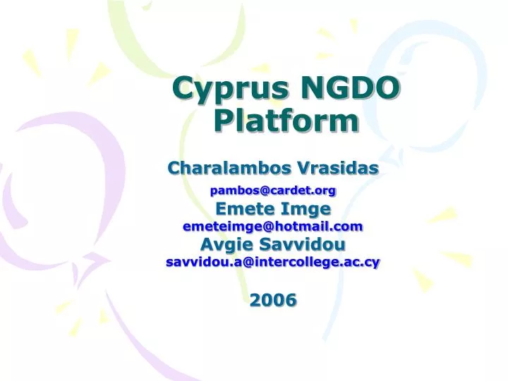 cyprus ngdo platform