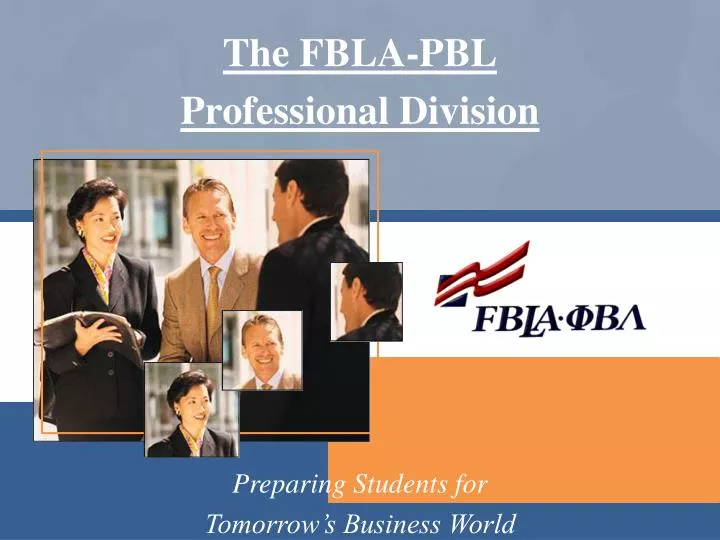 the fbla pbl professional division