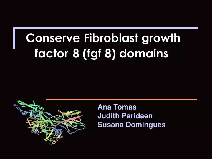 conserve fibroblast growth factor 8 fgf 8 domains