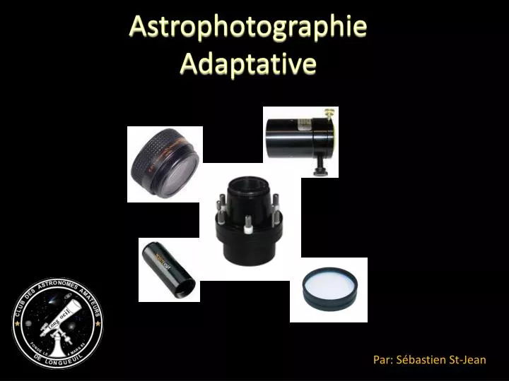 astrophotographie adaptative