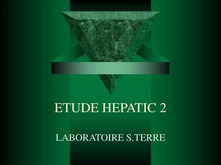 etude hepatic 2