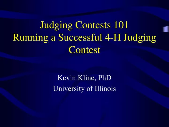 judging contests 101 running a successful 4 h judging contest
