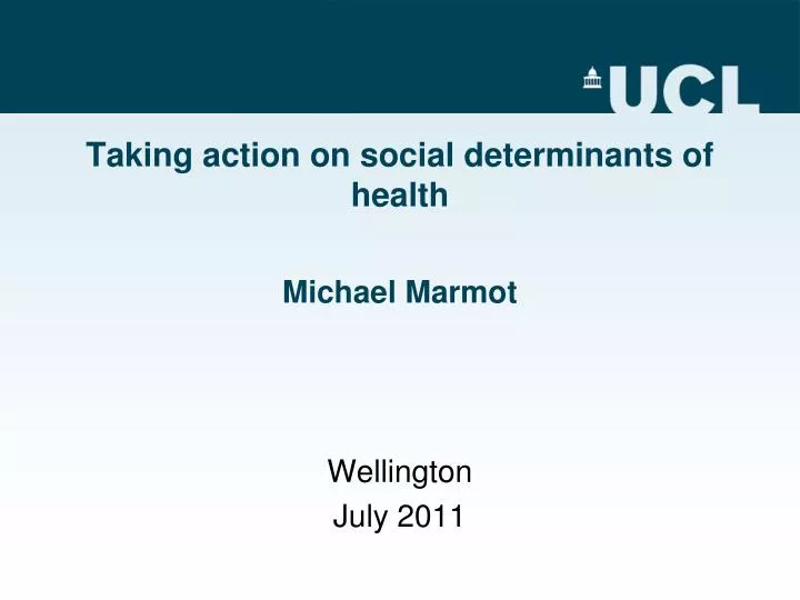 taking action on social determinants of health