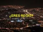 ¿ERES REGIO? - slide 1