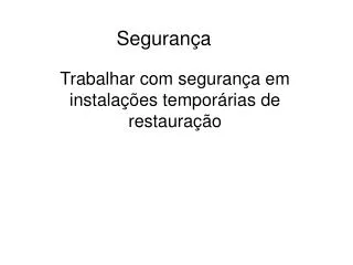 seguran a