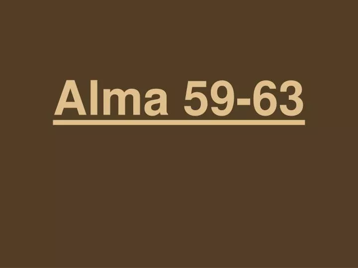 alma 59 63
