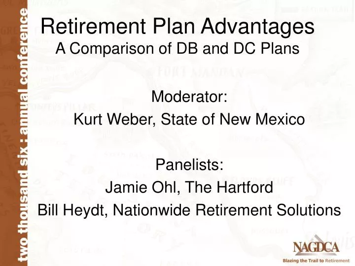 retirement plan advantages a comparison of db and dc plans