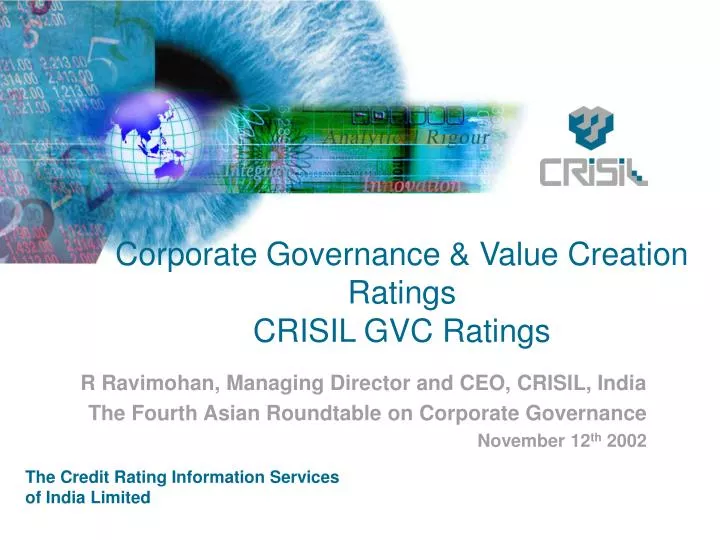 corporate governance value creation ratings crisil gvc ratings