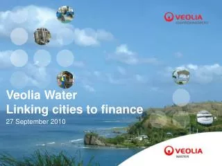 Veolia Water Linking cities to finance