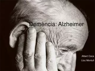 dem ncia alzheimer