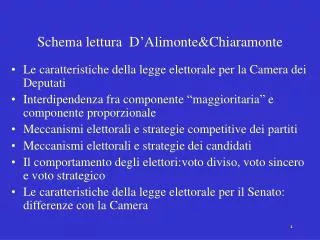 schema lettura d alimonte chiaramonte