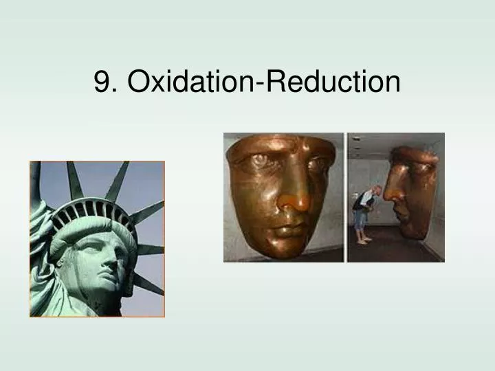 9 oxidation reduction