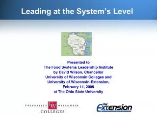 Leading at the System’s Level