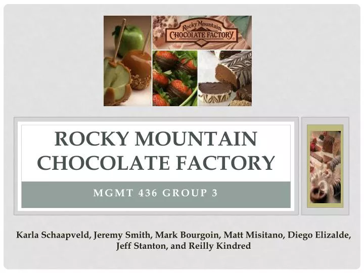 rocky mountain chocolate factory